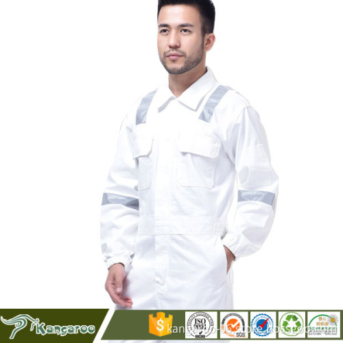 European Two Piece Painters White Overalls Work